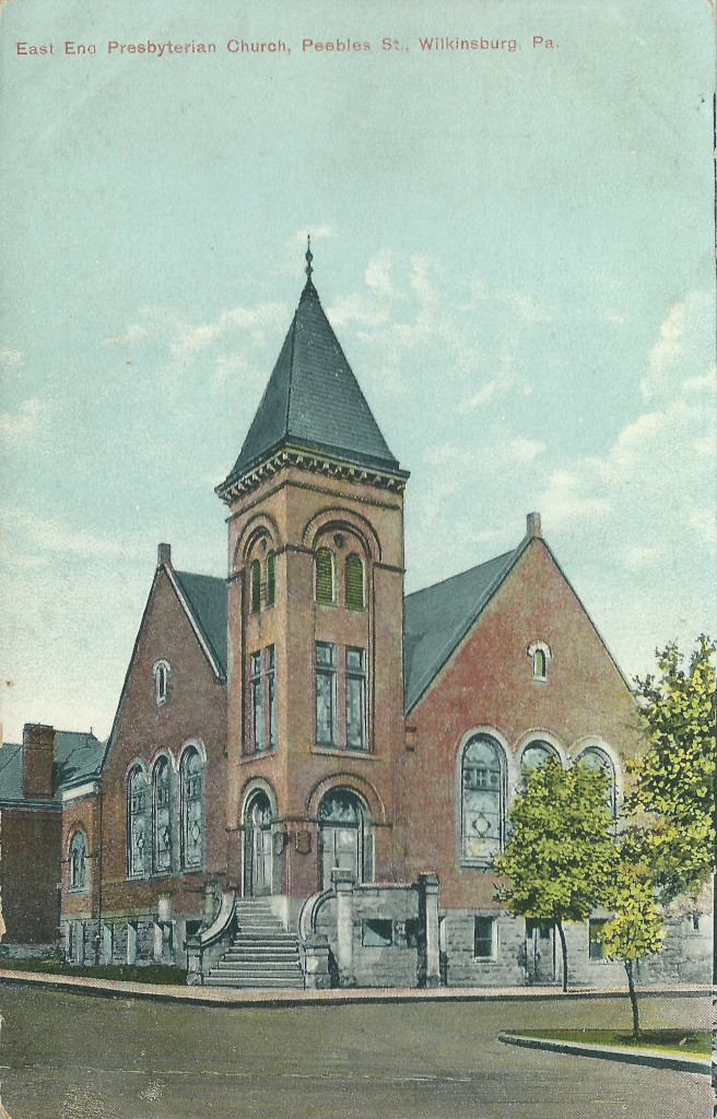 East End Presbyterian Church postmarked April 1911